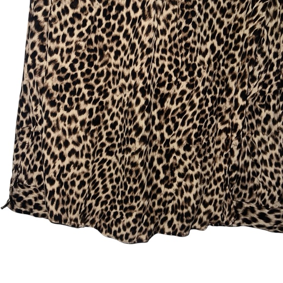 Zara Leopard Print Button Down Shirt - Picture 9 of 15